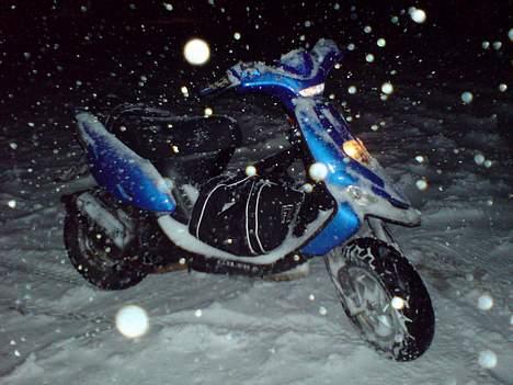 Gilera STALKER (TIL SALG 8700 k) - Sne vejr i Landet.... billede 6