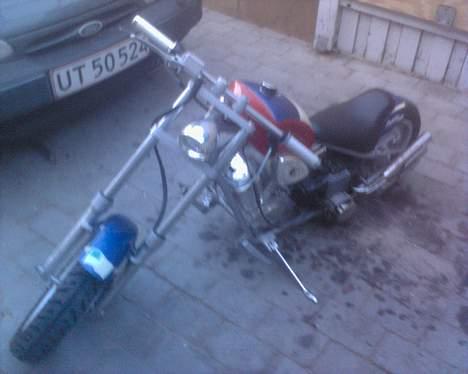 MiniBike Mini Harley !SOLGT! billede 1