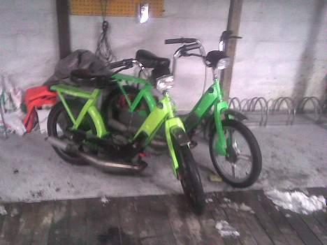 Vespa ciao (Hirtshals) solgt - det er taget med mobil) mine ciaoer billede 8