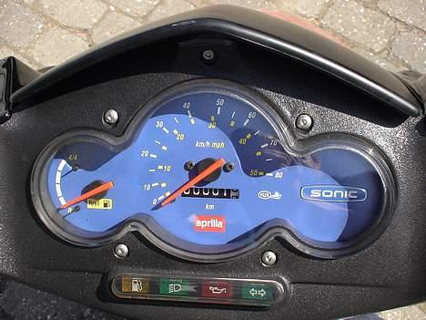 Aprilia Sonic GP  - 1.7 km . ! helt ny og var lige kommet ud af Hemme,s bil ! :D billede 20