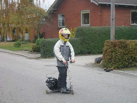 MiniBike Kawa mini ninja - Var ikk så gammel den gang jeg lavede det sindsyge køretøj  billede 7