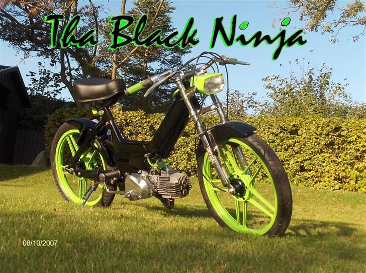 Puch Maxi Black Ninja SOLGT - Tha Black Ninja :P billede 1