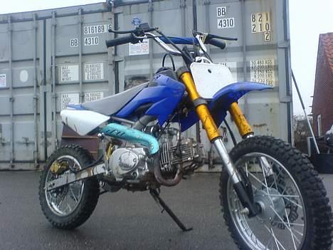 MiniBike Crosser (Solgt) - Før jeg begyndte og Style den. billede 1