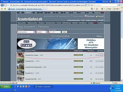 Yamaha Fs1 2 gear (Solgt) billede 8