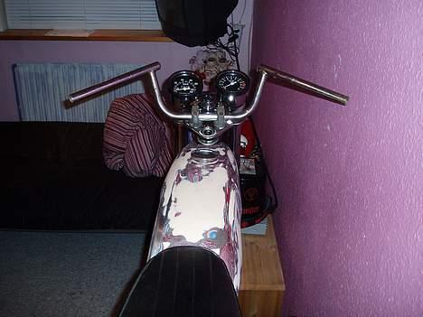 Yamaha 4 gear  - Så kan i se styret , syndes det er fedt! :D billede 6