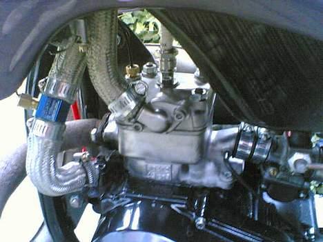 Suzuki rmx (byttet) - lækker alu slanger og koso temperratur måler billede 7