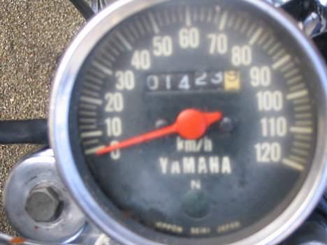 Yamaha fs 1 dx 4 gear - og så det originale spedometer. billede 3