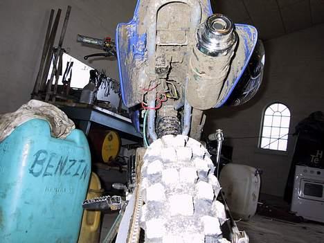 MiniBike 110cc solgt - nyt baghjul tar godt ved billede 13