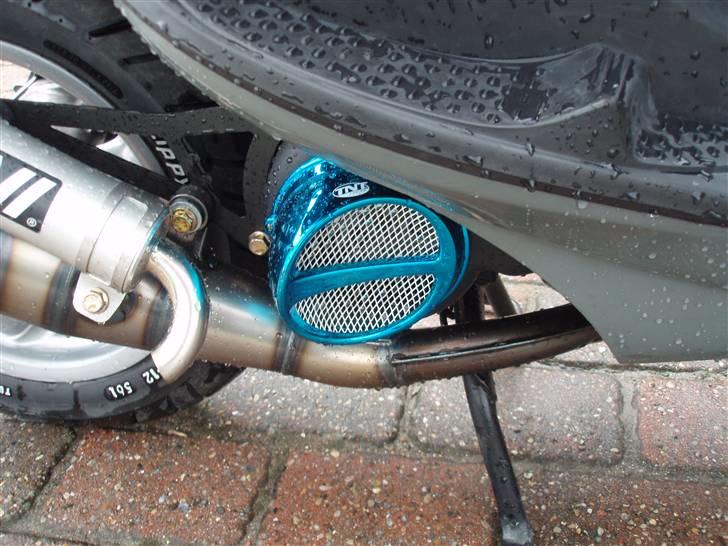 Yamaha Neos ( Badboy´en) Solgt - fedt,,, blå grise tryne,, med hvidt racing gitter i.. billede 10