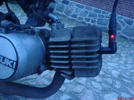 Suzuki Dm 50 Samurai *solgt* - hakket, boret op i indsugningsgang/udst. gang, og yun udst. billede 6