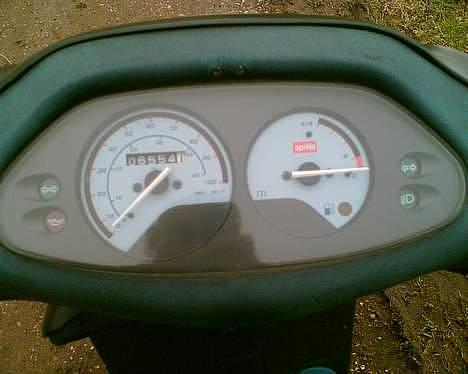 Aprilia Rally solgt - speedometer billede 2