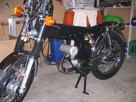 Yamaha 4 gears FS1 DX-SOLGT - Det skrider fremad i vores projekt billede 10