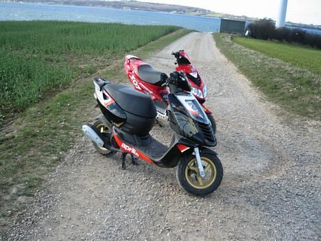 Aprilia Sonic Nr 2 ((Ny)) solgt - min sonic og knudsen´s pegot billede 2