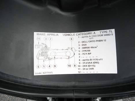 Aprilia Sonic Nr 2 ((Ny)) solgt - sådan vil den ikke altid forbleve  billede 8
