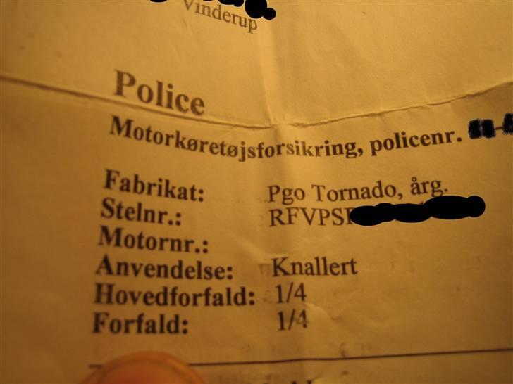 PGO tornado byttet men rs 50 billede 2