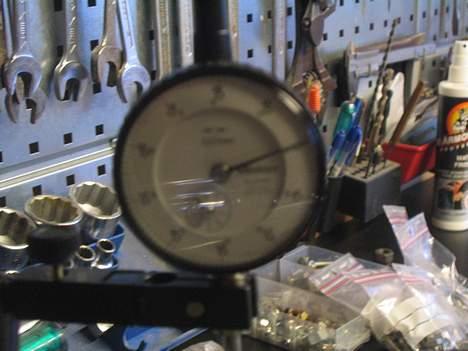 Yamaha 4 gears FS1 DX-SOLGT - Kontrol af kast på fælge billede 12