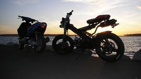 Sachs Madass 125cc byttet!!!! - Flot solnedgang på havnen i vedelev! billede 20