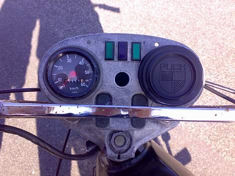 Puch Monza 2 gear "solgt" - instrumentbrættet billede 6
