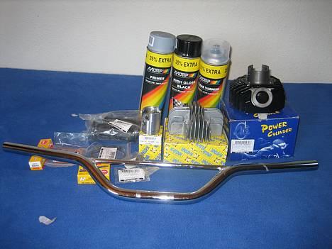 Yamaha FS1 2 gear solgt (3,5 kg) - lige købt cyl. kit + chrom styr + lidt spray + lidt andet lir billede 2