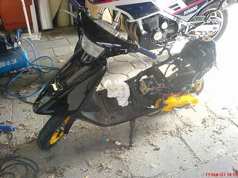 Yamaha Jog As  - Projekt igang. Færdig til sommer. har skilt noget at joggen af. billede 7