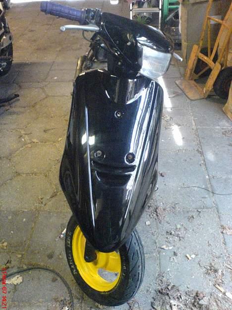 Yamaha Jog As  - Projekt igang. Færdig til sommer. Scooteren forfra billede 8