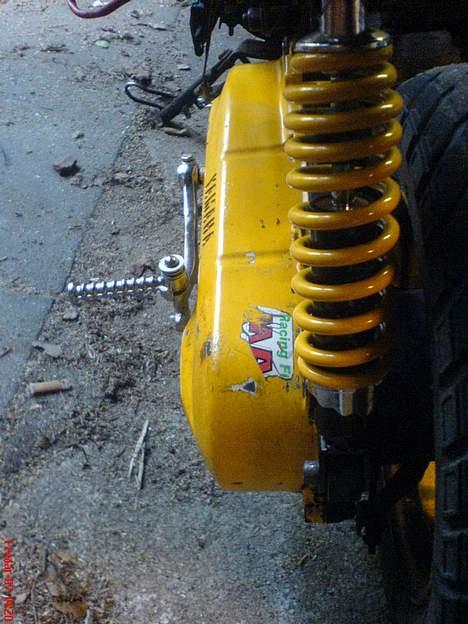 Yamaha Jog As  - Projekt igang. Færdig til sommer. Scooteren Bagfra billede 9