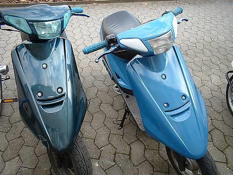 Yamaha Jog fs .. Byttet  ! - Sådan har den stået. Med begge skjoldsæt ! billede 1