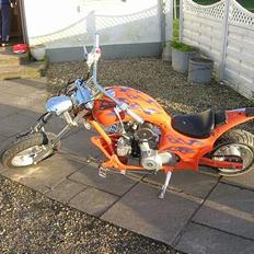 MiniBike chopper solgt