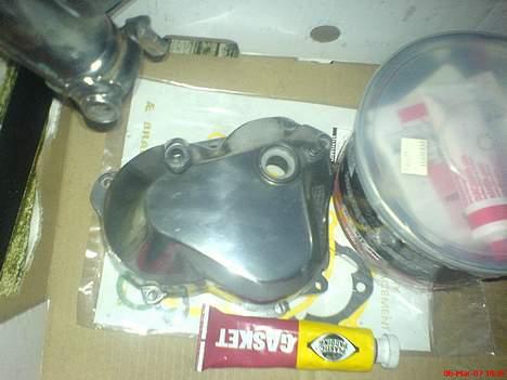 Puch Maxi  Under ombygning - Mit polerede Kickstarter skjold... billede 2