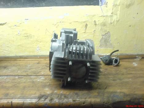 Puch Maxi  Under ombygning - Motoren som jeg er igang med at samle billede 6