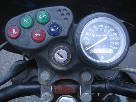 Suzuki RMX "solgt" - instrumentbræt med det hele billede 12