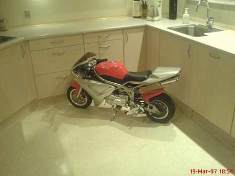 MiniBike 110ccm solgt for 2500 kr billede 6