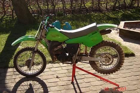 Kawasaki 80 ccm. **SOLGT** billede 1