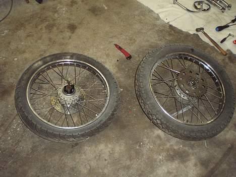 Yamaha FS-1 4 gear ( solgt ) - hjulene... billede 1