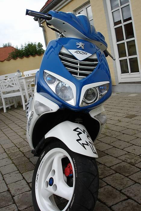 Peugeot Speedfight 2 (SOLGT) - min scooter fra siden!   har fået nardo på nu!   se de andre billeder! billede 2