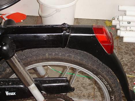 Puch Maxi P1 -.-SOLGT -.- - Se her!! Ingen bagagebærer og bagskærmen er malet sort... Cool!!! billede 5