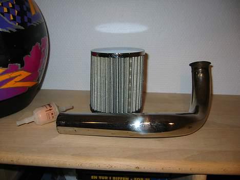 Suzuki K50 B - K&N filter fra MC og poleret forrør billede 18