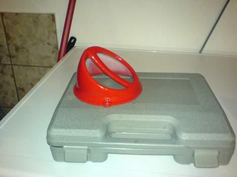 Yamaha Bws Bump - Indsugning. rød lakeret. :D billede 7