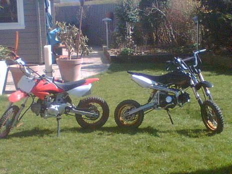 MiniBike Dirt Bike 70 ccm *SOLGT* billede 4