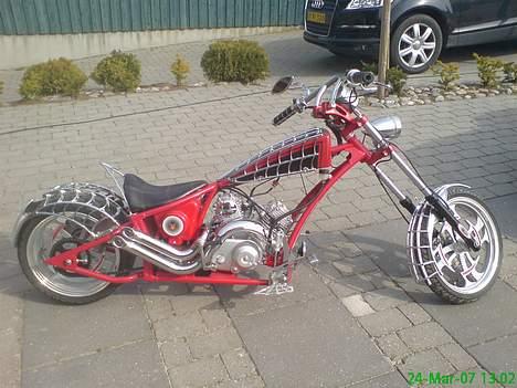 MiniBike Chopper Tilsalg / Bytte billede 4