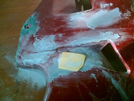 Derbi GPR 50R ****SMADRET**** - Bevis på at jeg har spartlet, slebet og malet mine skjolde;) billede 6