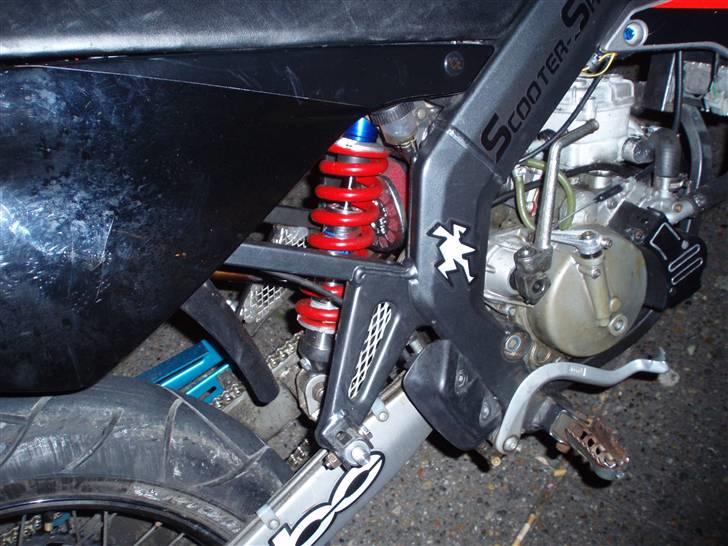 Derbi SENDA SM MONSTERET   før - den nye støddember billede 4