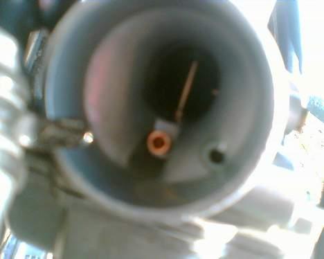 Regal dd50qe-3. bytte til jog - her kan man se nå der er skået 6-7mm af gas spjællet billede 4