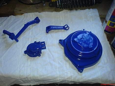 Yamaha booster salg: min 2500 - min vandpumpe, kickstarter arm og bremsearm billede 9