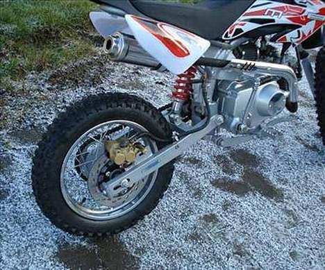 MiniBike 110cc Crosser (SOLGT) billede 2