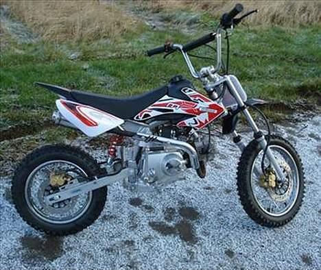 MiniBike 110cc Crosser (SOLGT) billede 5