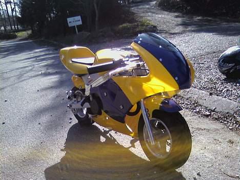 MiniBike 49" (SOLGT) - Min pocketbike billede 1