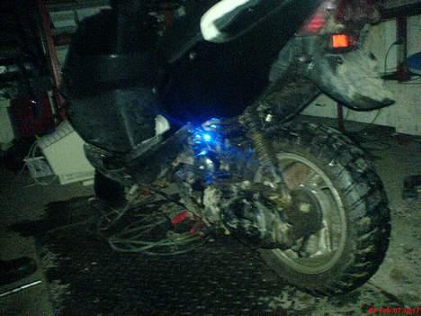 PGO Dr.big slogt - pawer luft filter blå neorn lys billede 8