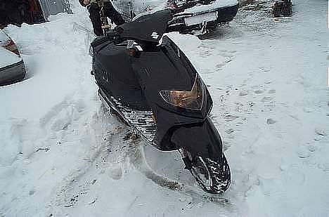 Suzuki Estilete AC ( SOLGT!) billede 4