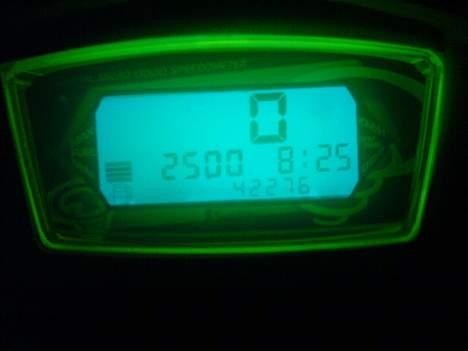 Yamaha Jog AS SOLGT - Mit speedo når den er i tomgang billede 12